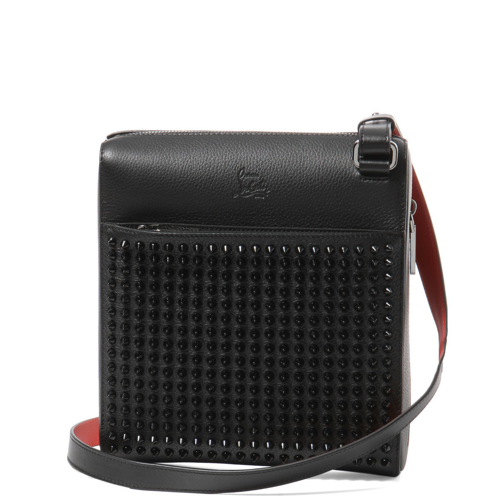 Christian Louboutin Shoulder Bag Medium Benech Reporter Black